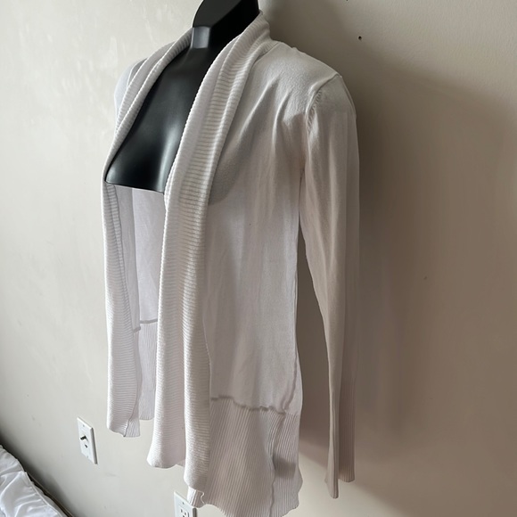 White long sleeve open cardigan - Picture 1 of 5